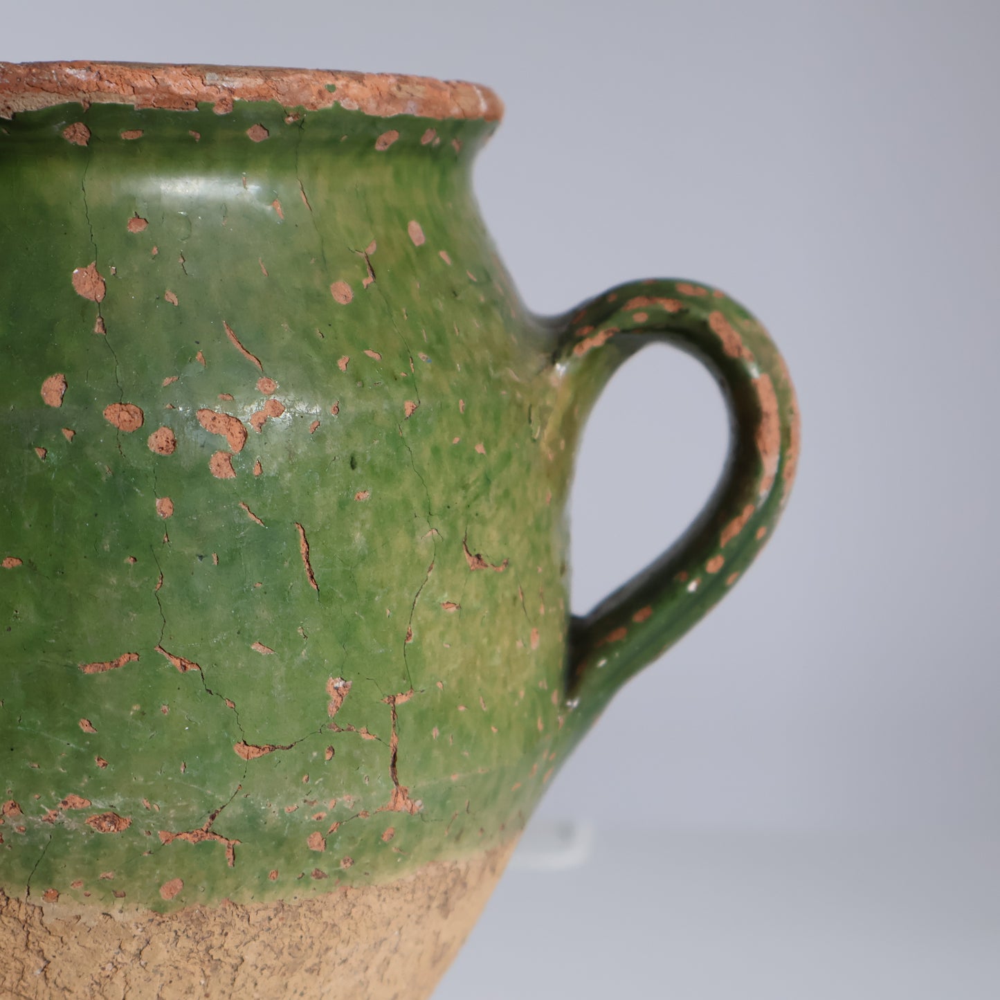 Green confit pot - Fern