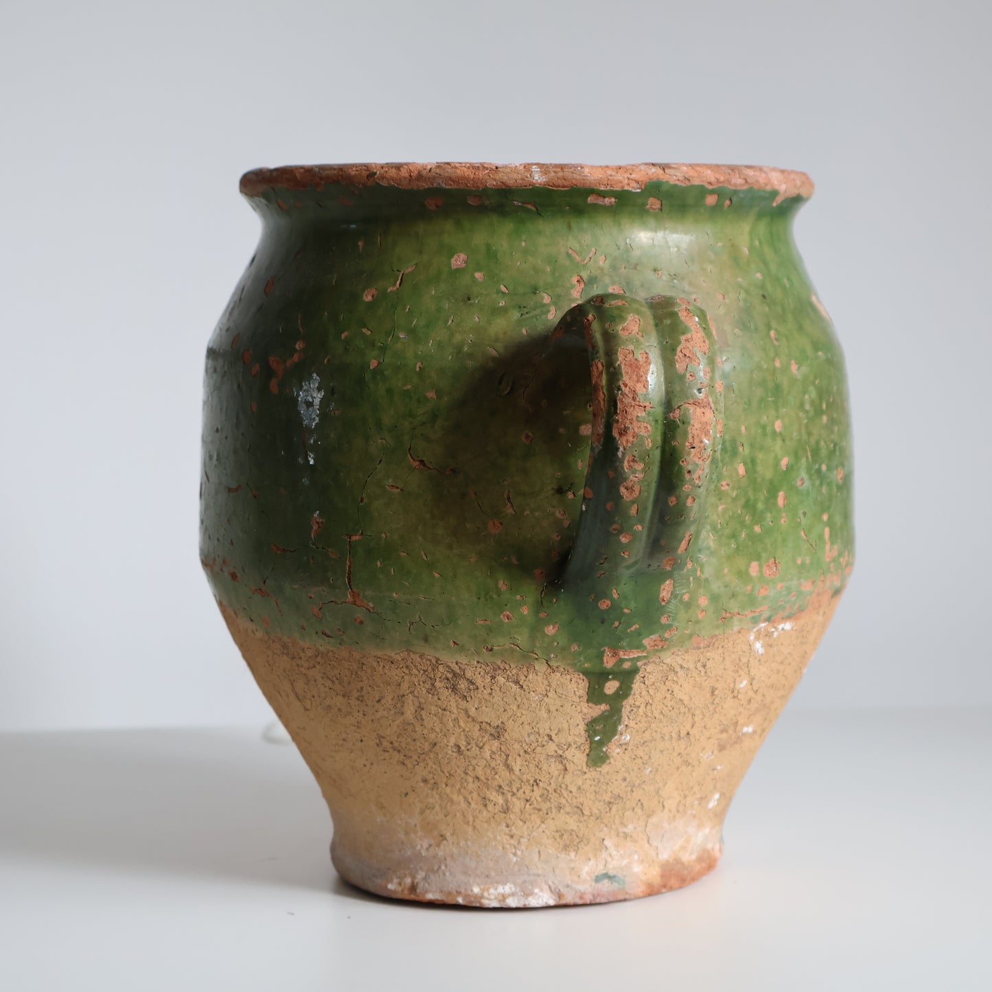 Green confit pot - Fern