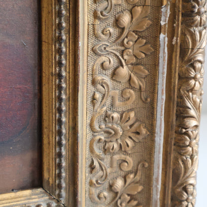 French framed still life art