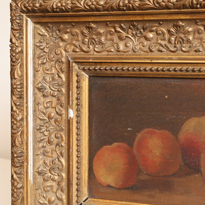French framed still life art