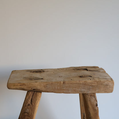 Tall rustic stool - Elwyn