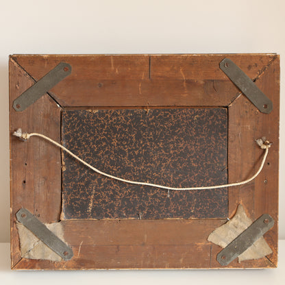 French framed still life art