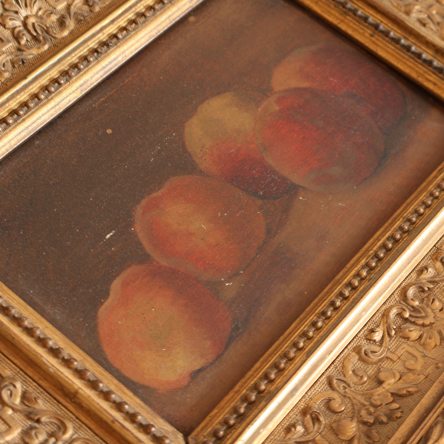 French framed still life art