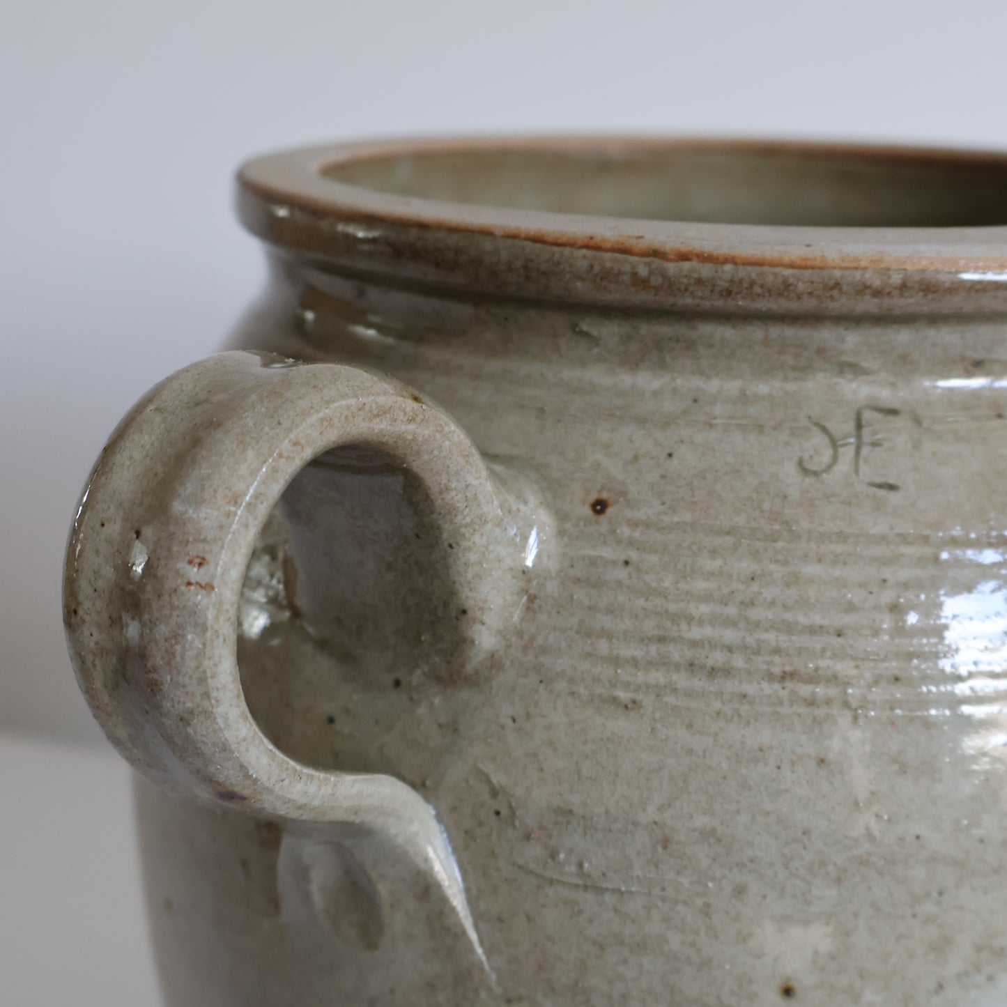 Loop handle confit pot - Alina