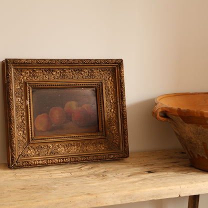 French framed still life art