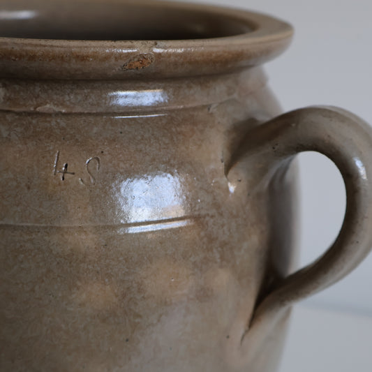 Loop handle confit pot - Eloise