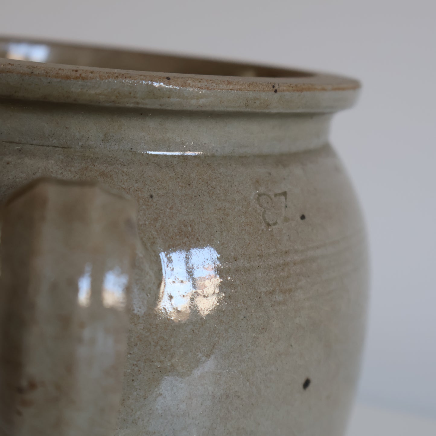 Loop handle confit pot - Luis