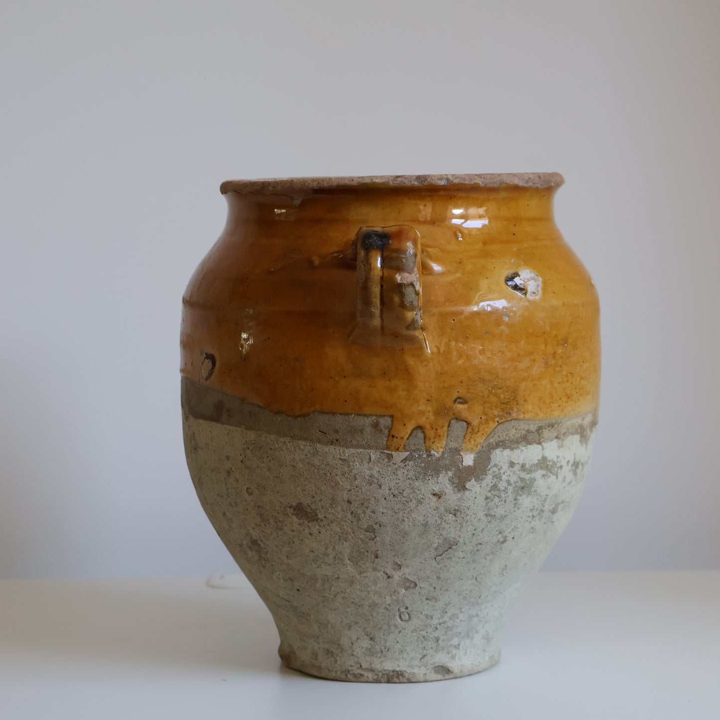 Yellow confit pot - Elsie